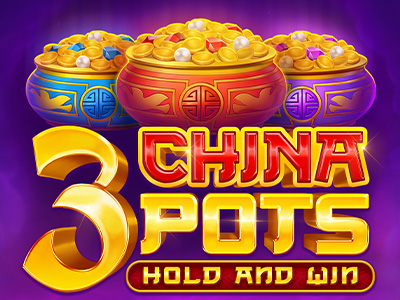3 China Pots